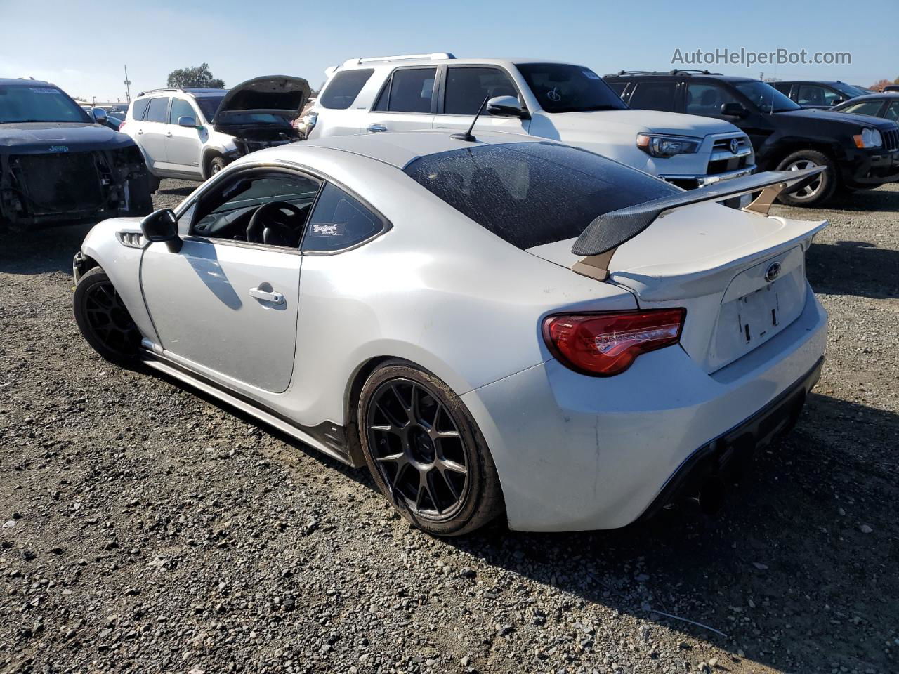 2014 Subaru Brz 2.0 Limited White vin: JF1ZCAC17E9604792