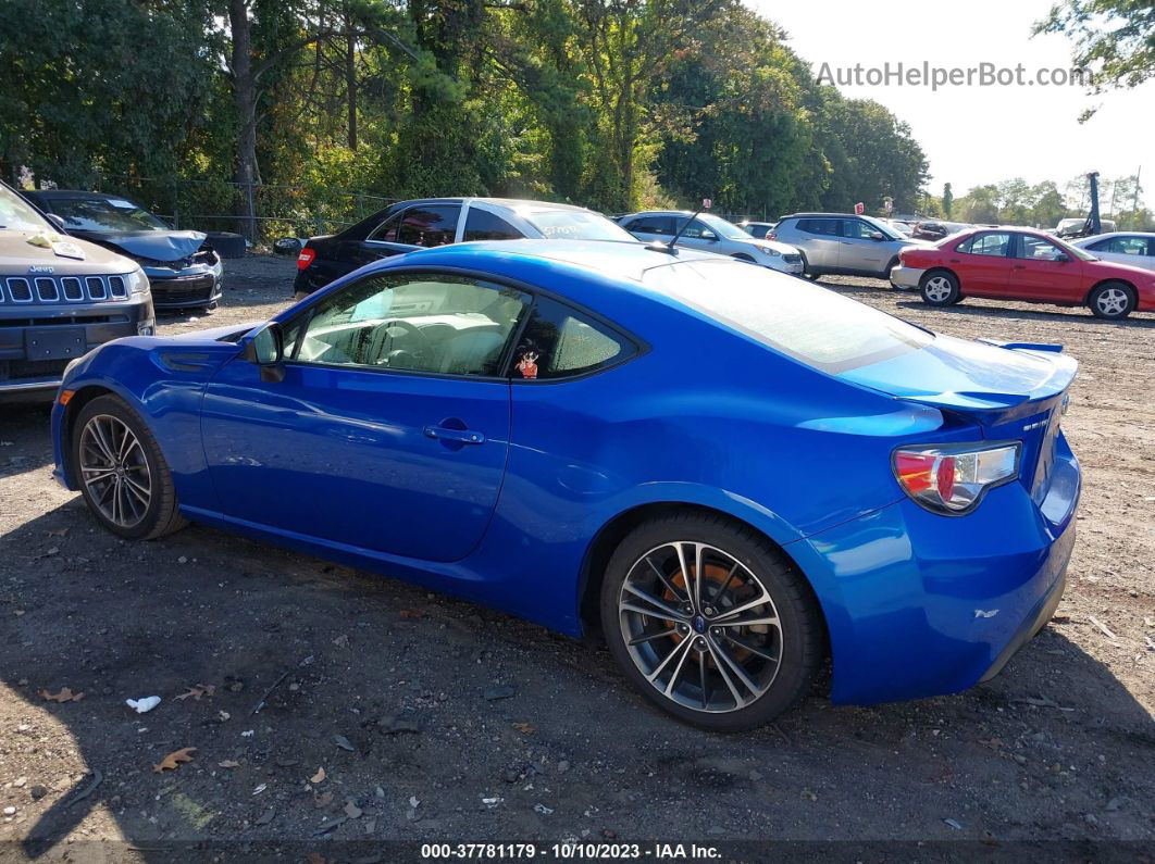 2014 Subaru Brz Limited Blue vin: JF1ZCAC17E9606154