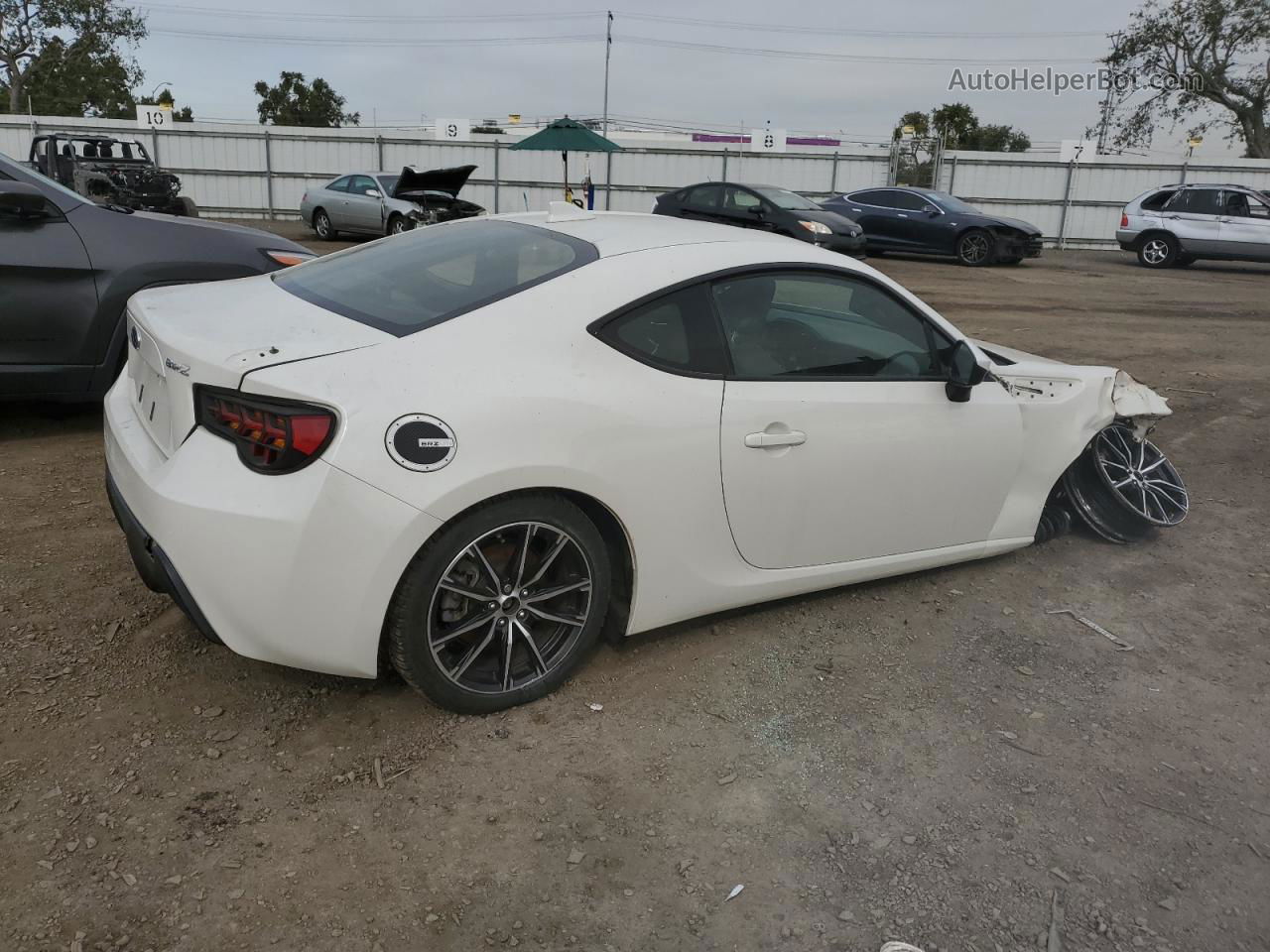 2017 Subaru Brz 2.0 Limited White vin: JF1ZCAC17H8604754