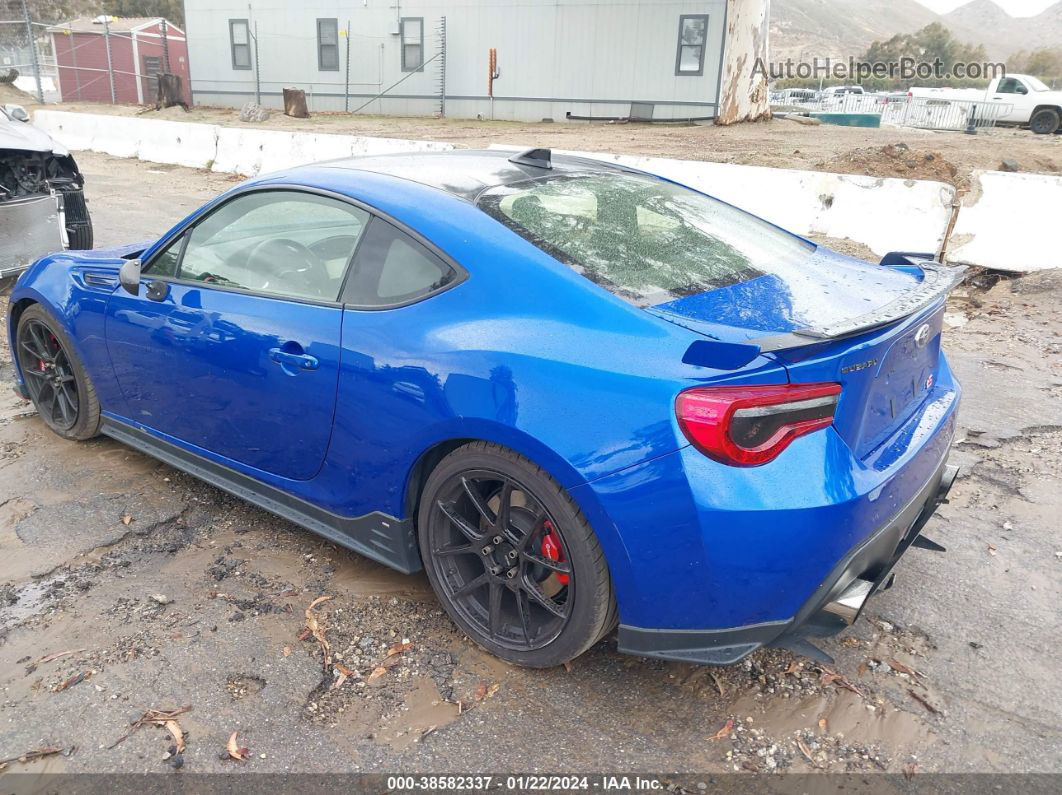 2017 Subaru Brz Limited Blue vin: JF1ZCAC17H9601217