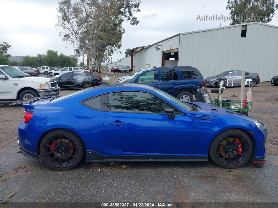 2017 Subaru Brz Limited Blue vin: JF1ZCAC17H9601217