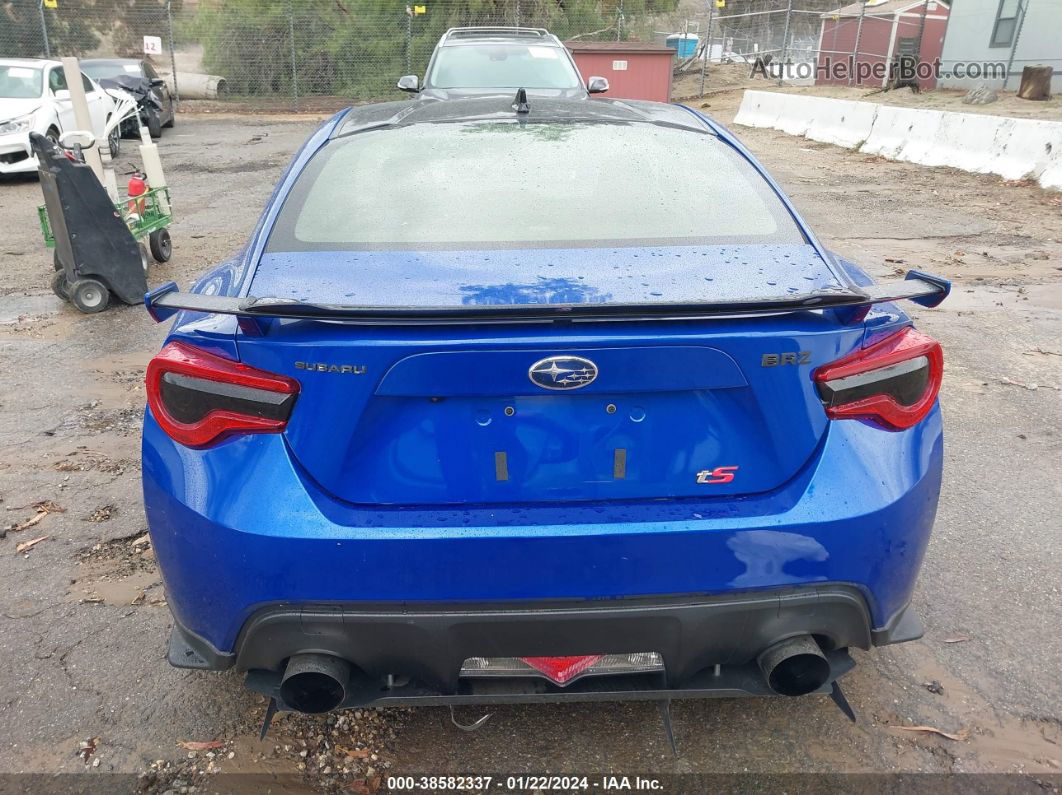 2017 Subaru Brz Limited Blue vin: JF1ZCAC17H9601217