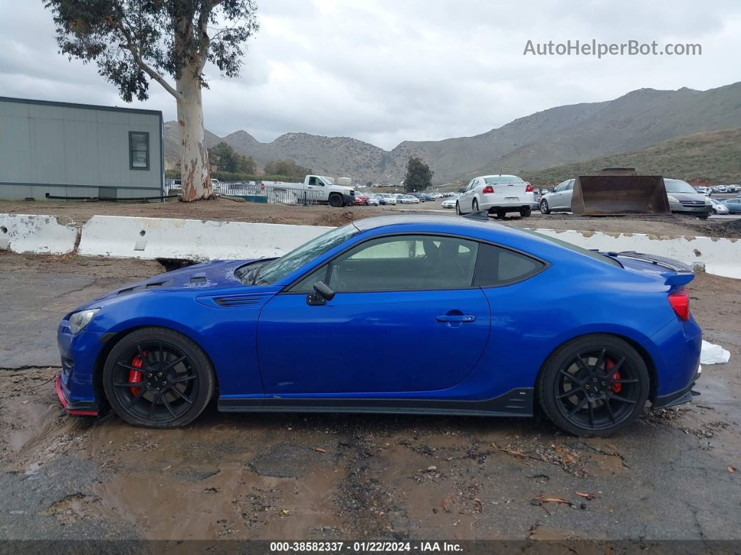 2017 Subaru Brz Limited Blue vin: JF1ZCAC17H9601217