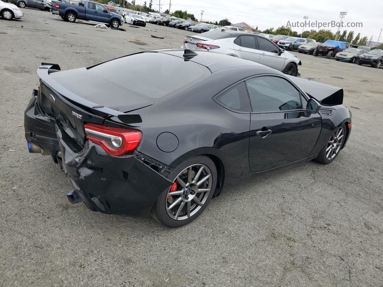 2017 Subaru Brz 2.0 Limited Black vin: JF1ZCAC17H9602304