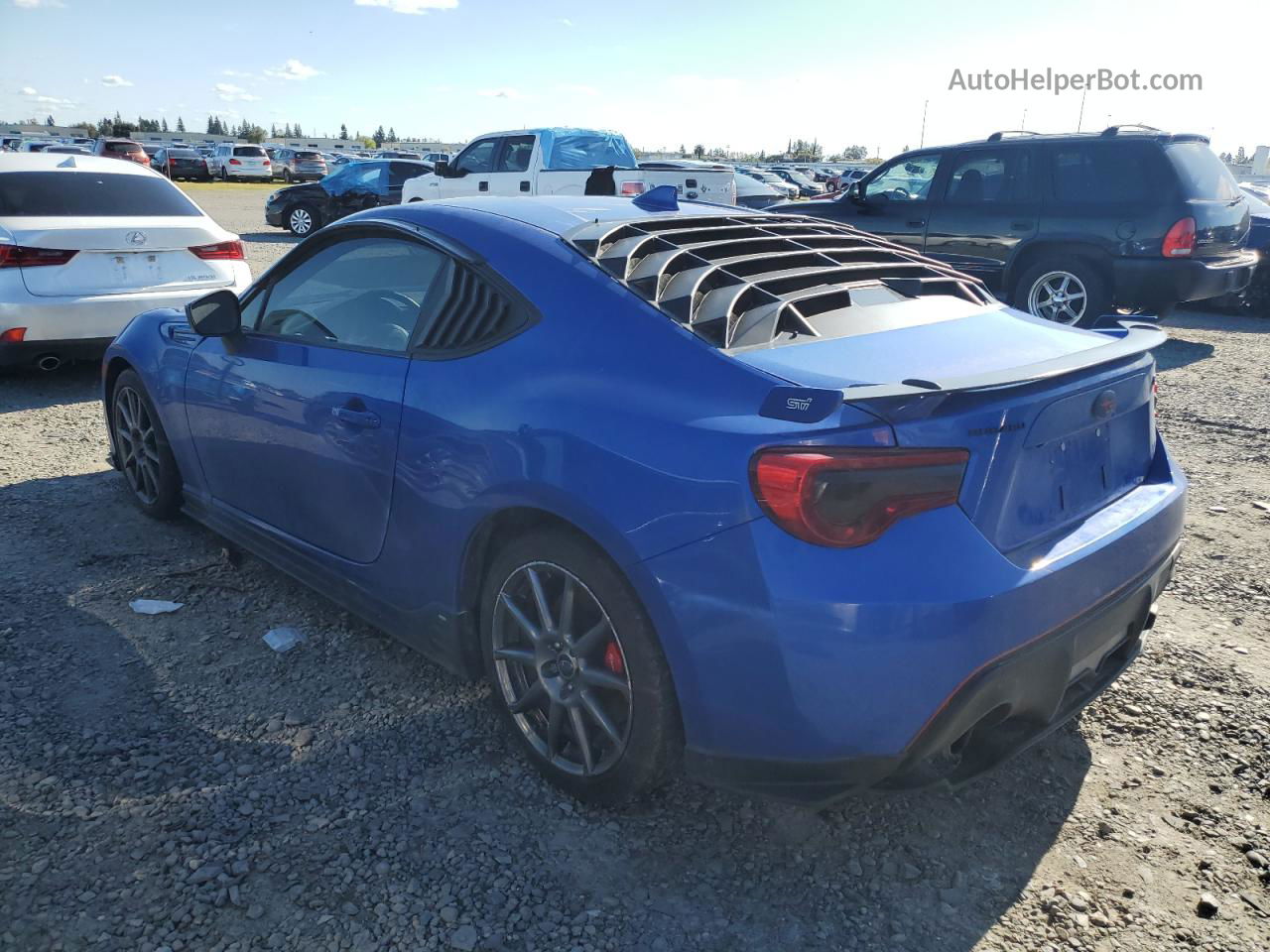 2017 Subaru Brz 2.0 Limited Blue vin: JF1ZCAC17H9604795