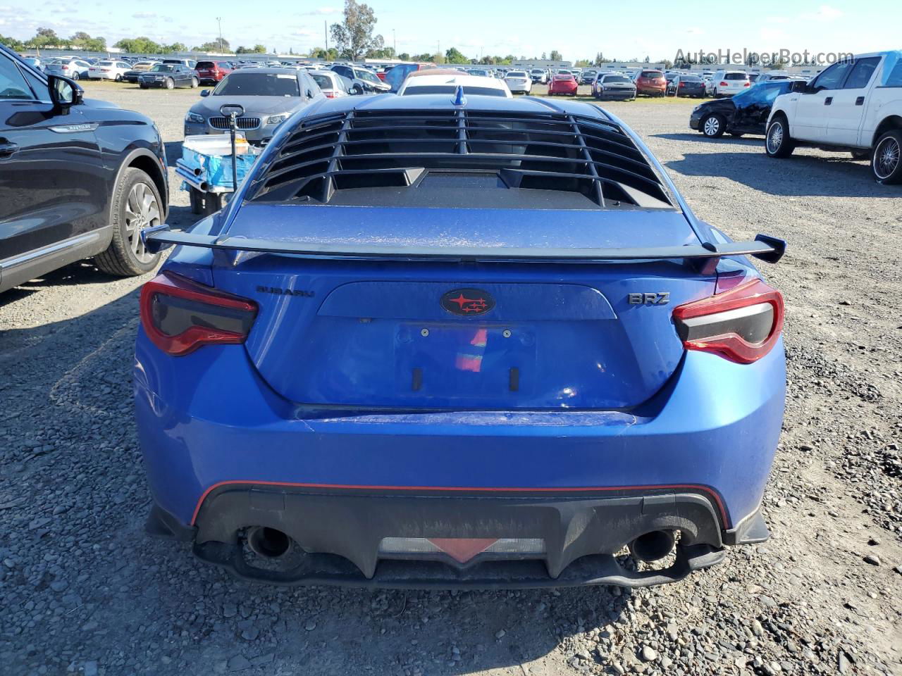 2017 Subaru Brz 2.0 Limited Blue vin: JF1ZCAC17H9604795