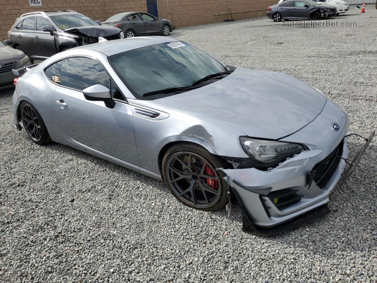 2017 Subaru Brz 2.0 Limited Серебряный vin: JF1ZCAC17H9606658