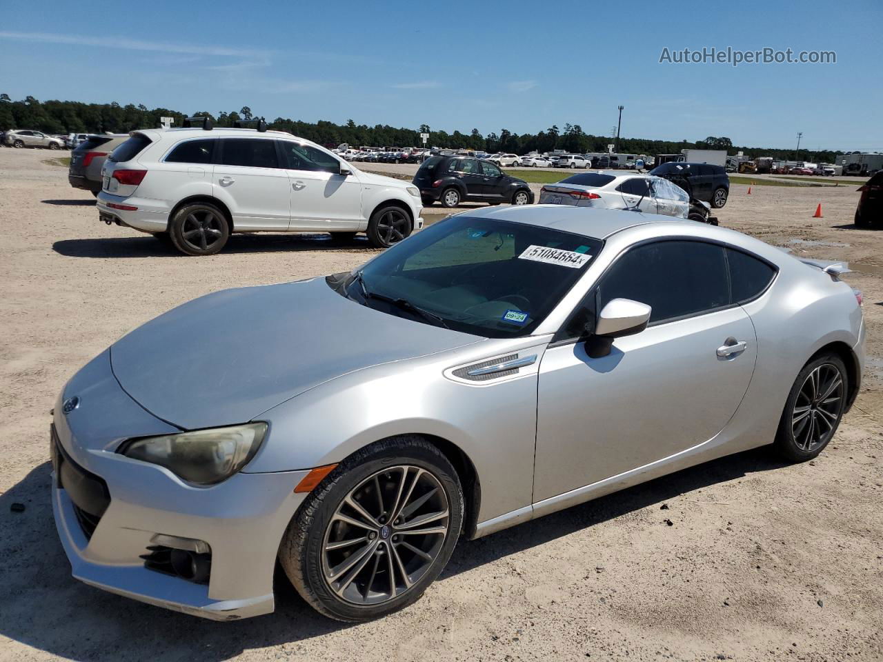 2013 Subaru Brz 2.0 Limited Silver vin: JF1ZCAC18D1611568