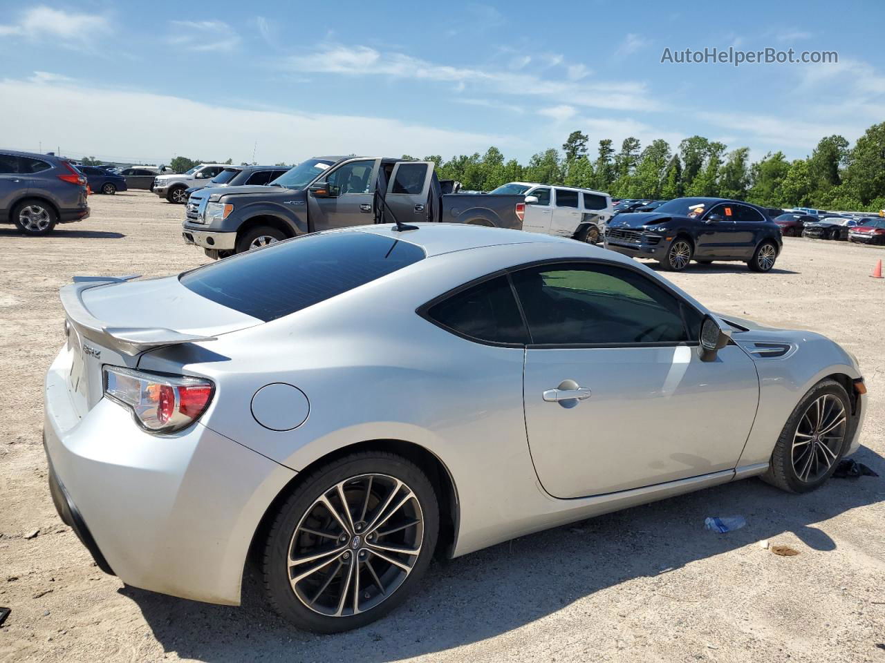 2013 Subaru Brz 2.0 Limited Silver vin: JF1ZCAC18D1611568