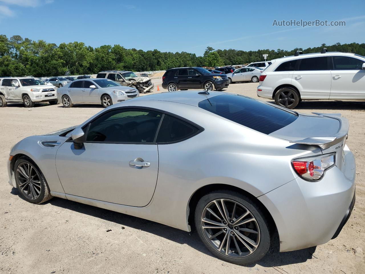 2013 Subaru Brz 2.0 Limited Silver vin: JF1ZCAC18D1611568