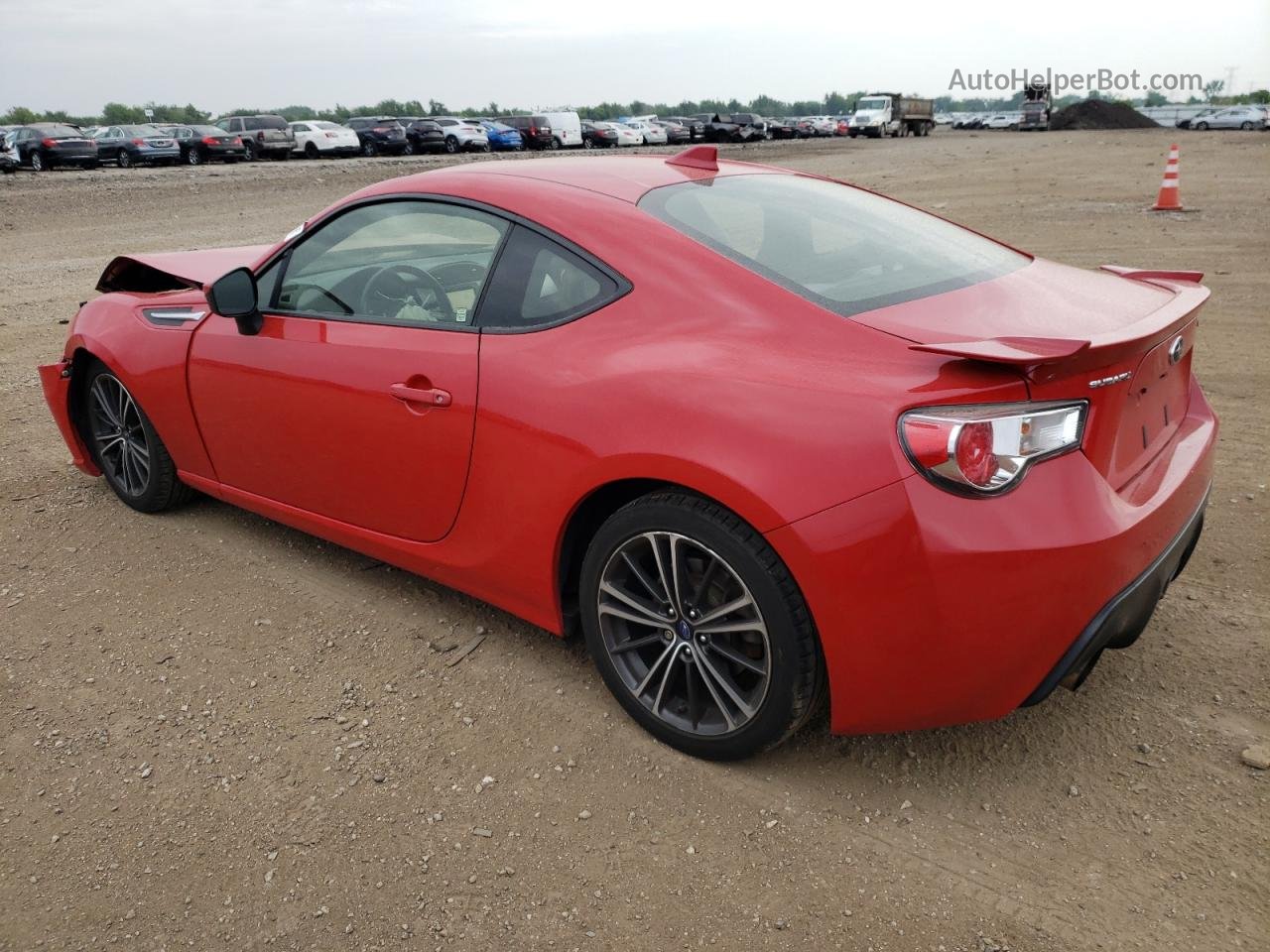 2014 Subaru Brz 2.0 Limited Red vin: JF1ZCAC18E9601190