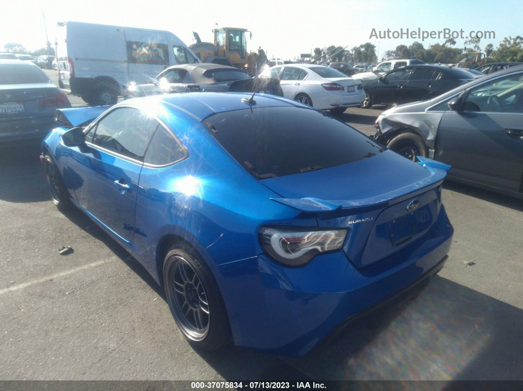 2014 Subaru Brz Limited Blue vin: JF1ZCAC18E9601514