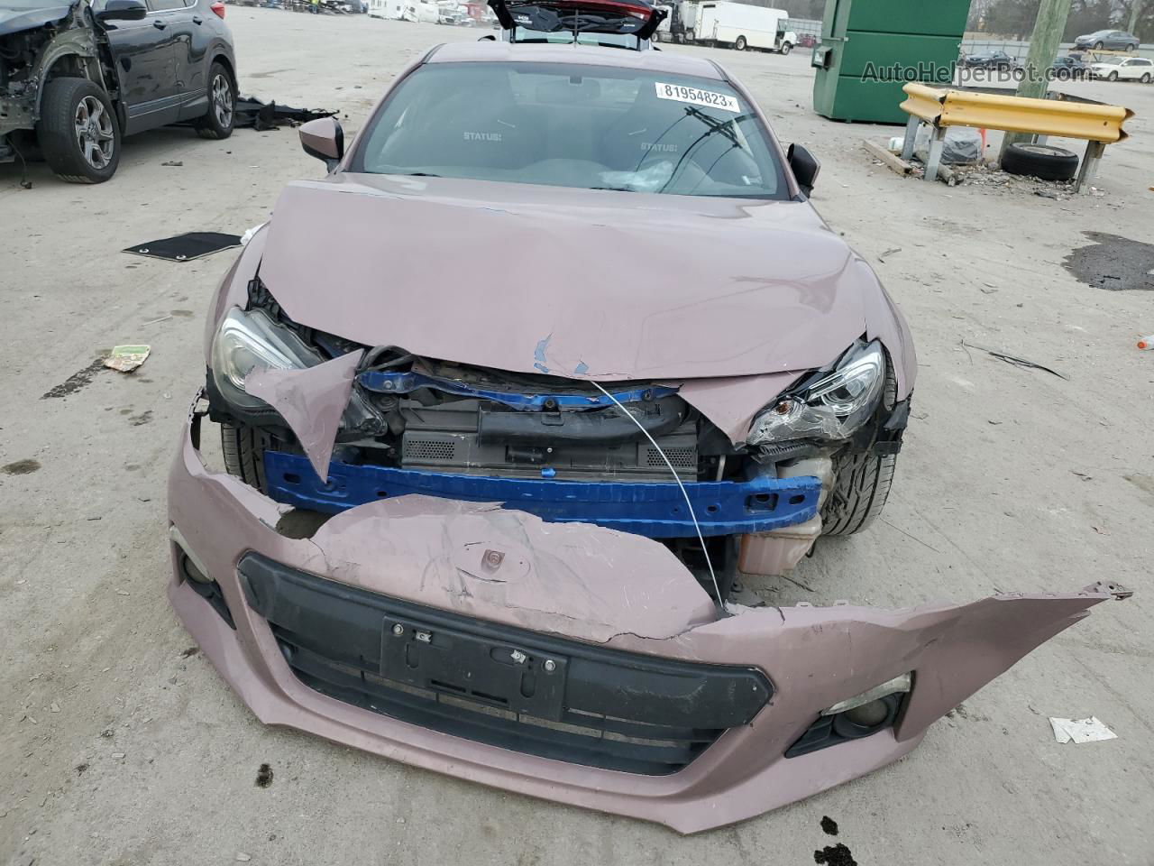 2014 Subaru Brz 2.0 Limited Pink vin: JF1ZCAC18E9603215