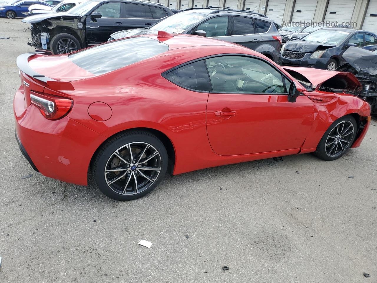 2017 Subaru Brz 2.0 Limited Red vin: JF1ZCAC18H9600660