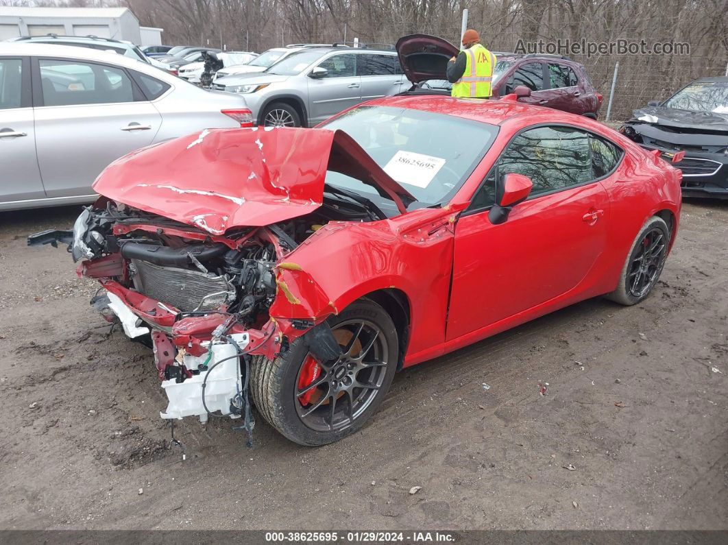 2017 Subaru Brz Limited Red vin: JF1ZCAC18H9601369