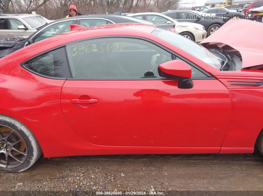 2017 Subaru Brz Limited Red vin: JF1ZCAC18H9601369