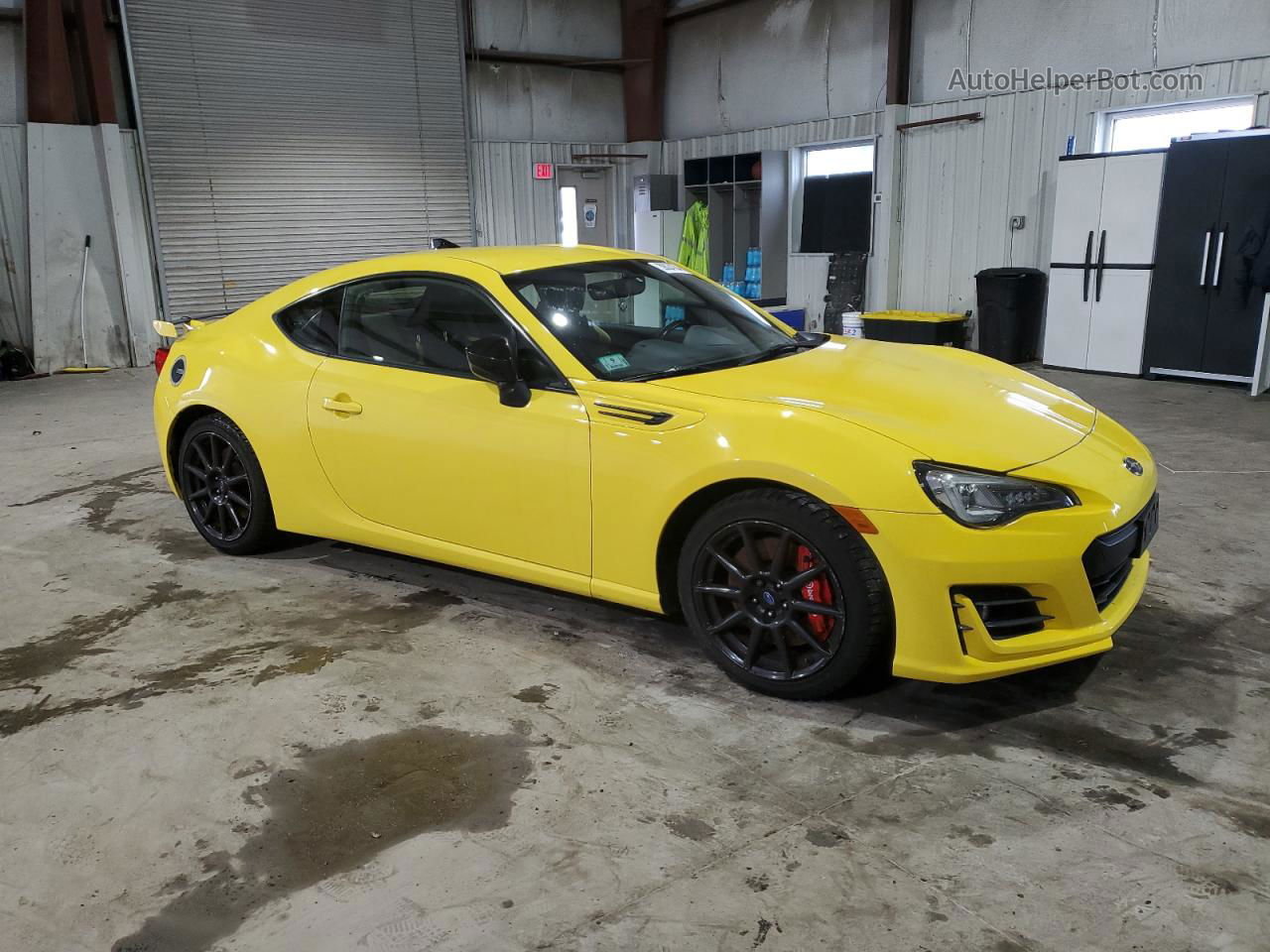 2017 Subaru Brz 2.0 Limited Желтый vin: JF1ZCAC18H9601727