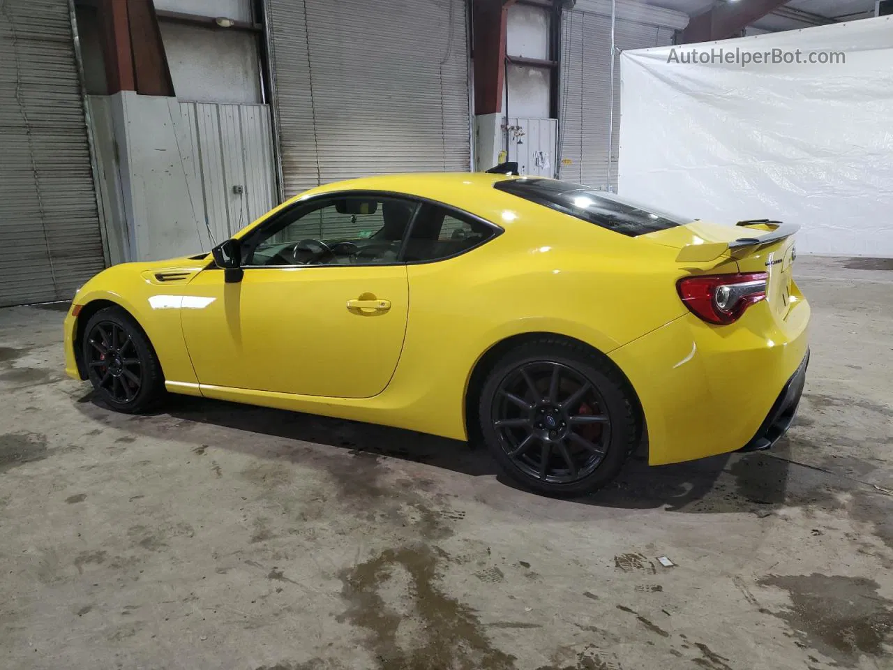 2017 Subaru Brz 2.0 Limited Yellow vin: JF1ZCAC18H9601727