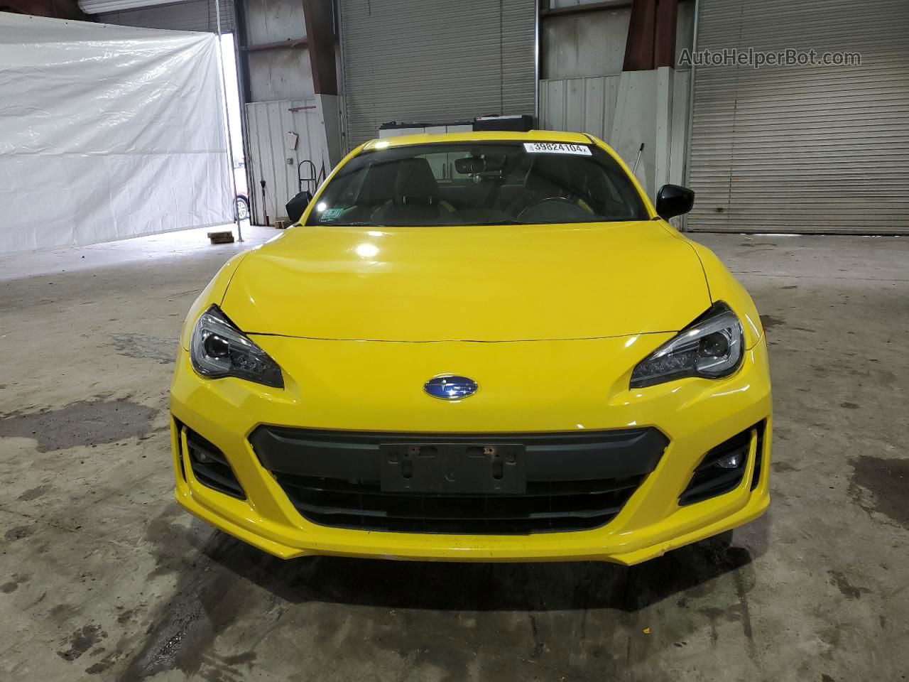 2017 Subaru Brz 2.0 Limited Yellow vin: JF1ZCAC18H9601727