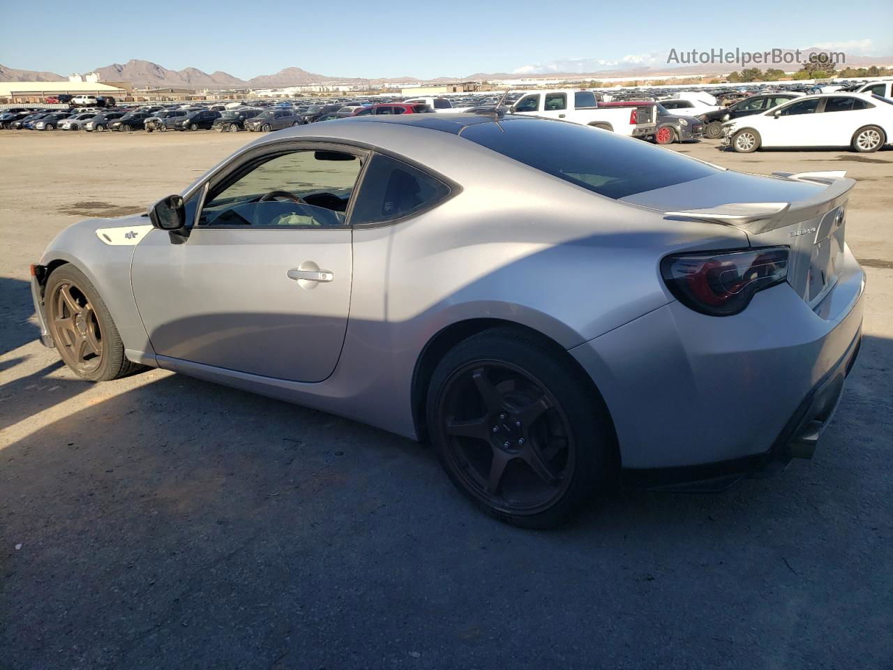 2014 Subaru Brz 2.0 Limited Silver vin: JF1ZCAC19E9604504