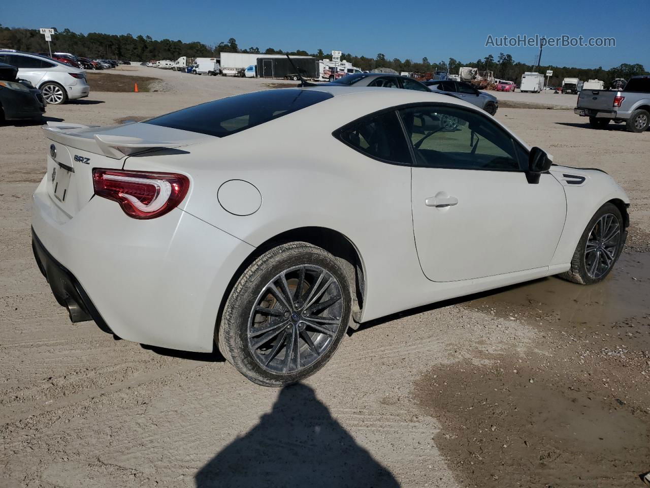 2014 Subaru Brz 2.0 Limited White vin: JF1ZCAC19E9604664