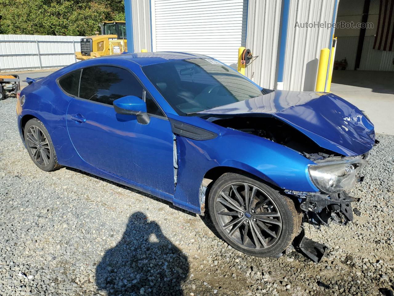 2014 Subaru Brz 2.0 Limited Blue vin: JF1ZCAC19E9606009