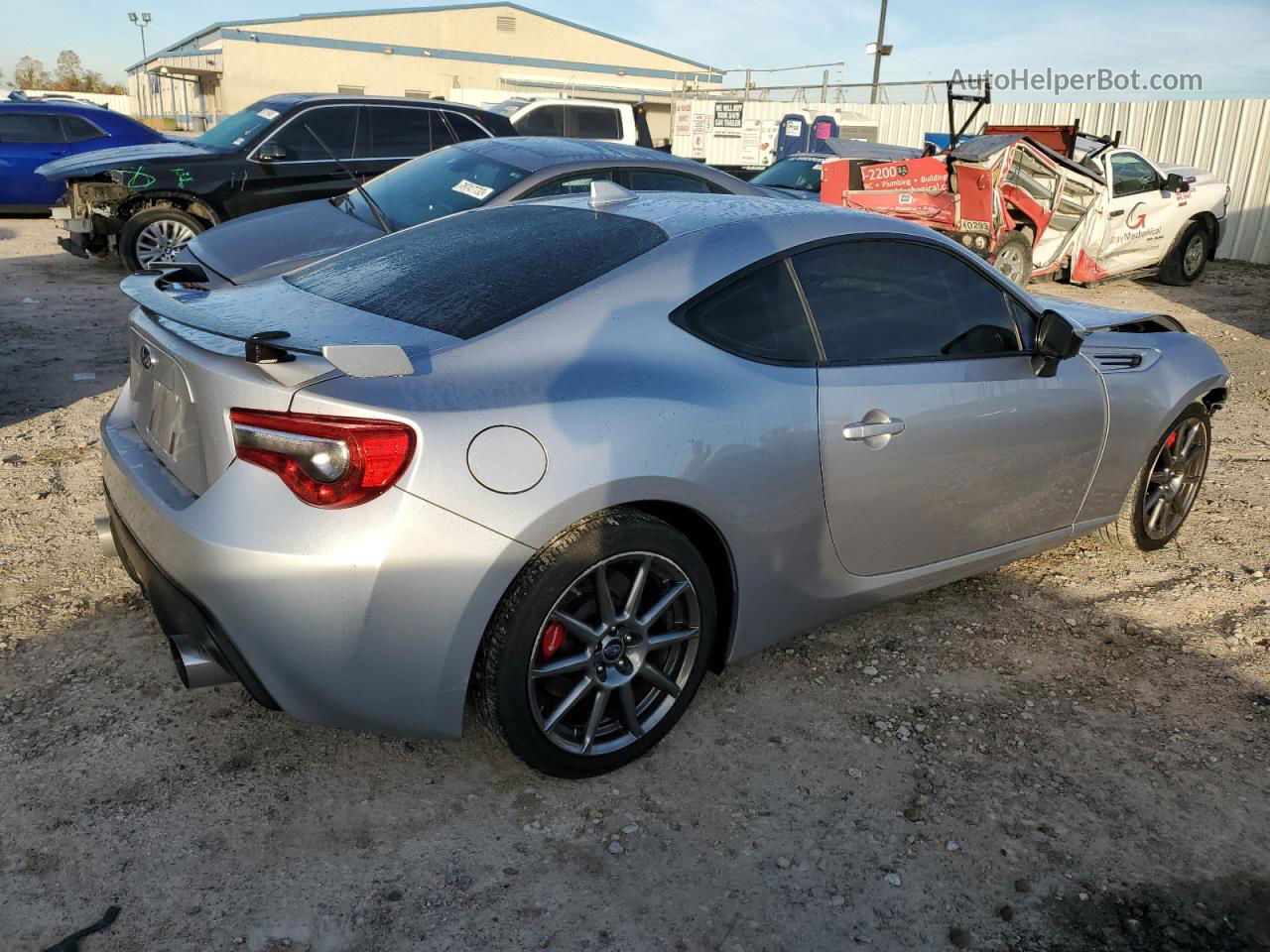 2017 Subaru Brz 2.0 Limited Silver vin: JF1ZCAC19H9605446