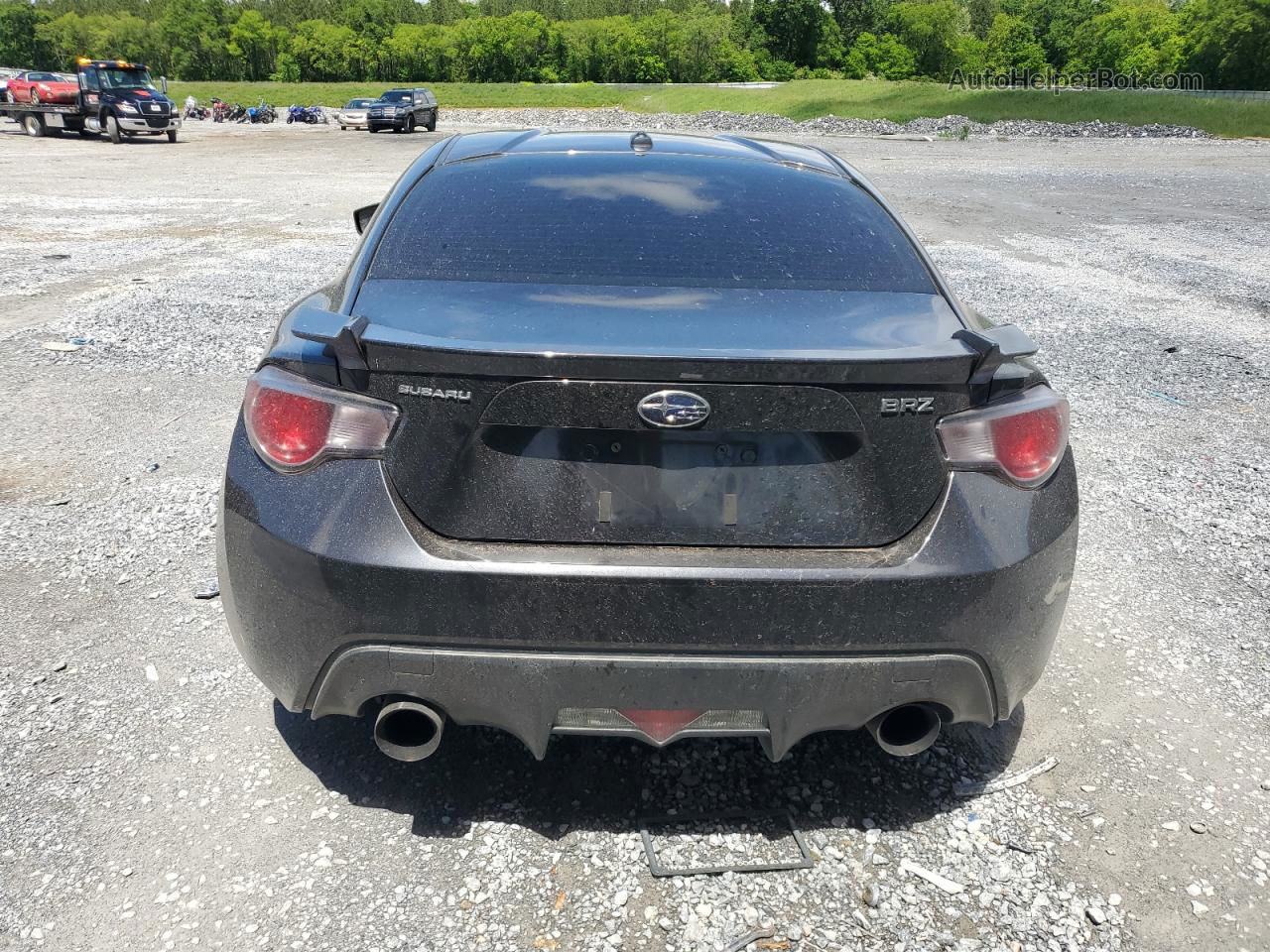 2014 Subaru Brz 2.0 Limited Gray vin: JF1ZCAC1XE8600127