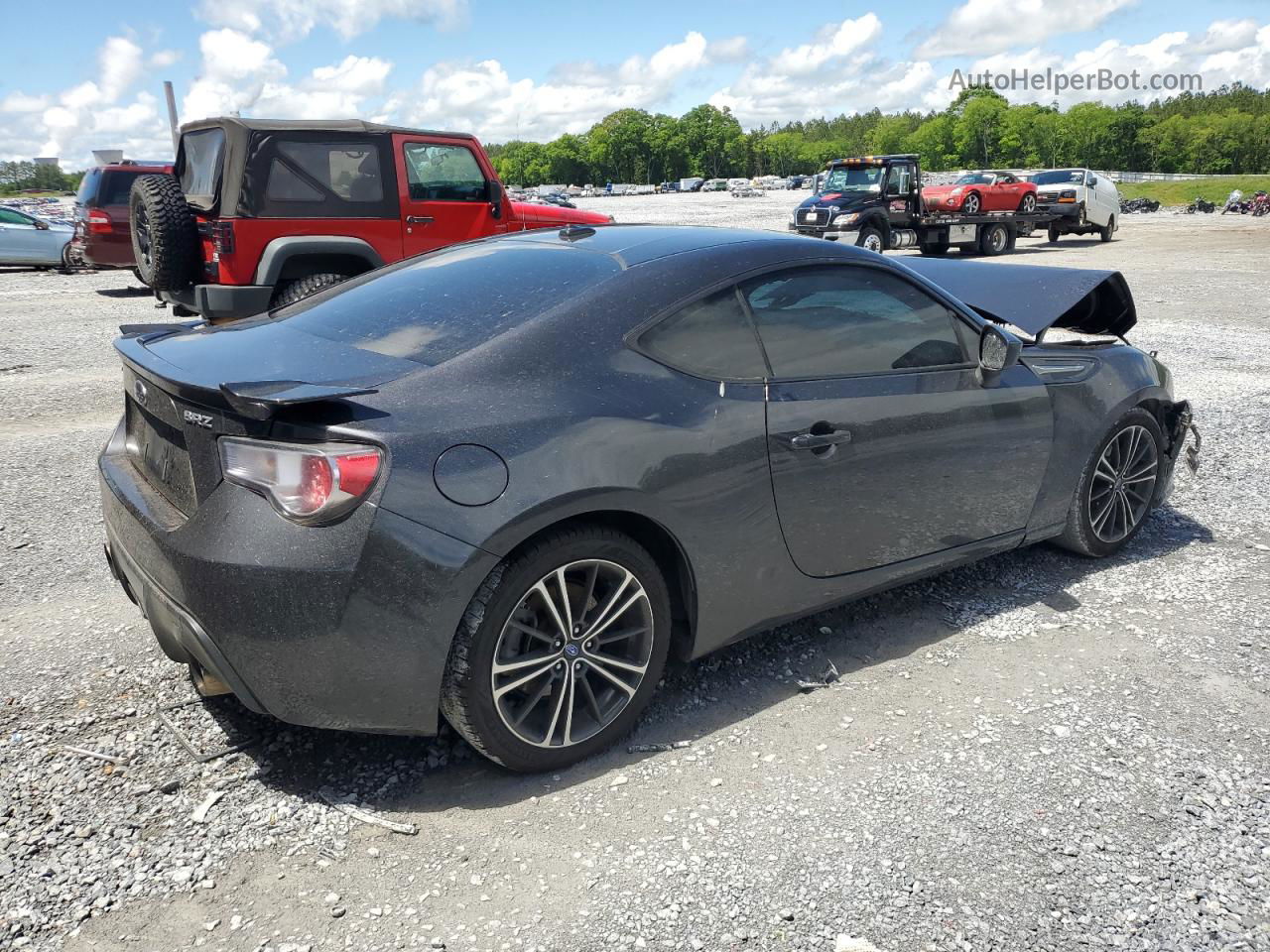 2014 Subaru Brz 2.0 Limited Gray vin: JF1ZCAC1XE8600127