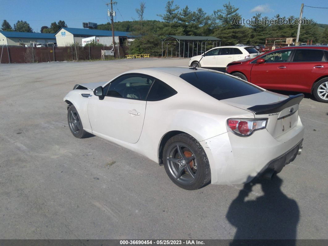 2014 Subaru Brz Limited White vin: JF1ZCAC1XE8602945