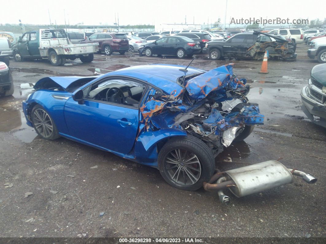 2014 Subaru Brz Limited Blue vin: JF1ZCAC1XE8603092