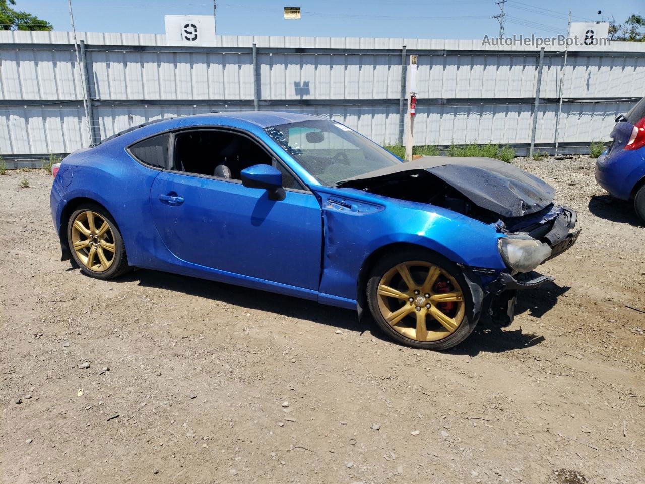 2014 Subaru Brz 2.0 Limited Синий vin: JF1ZCAC1XE9601854