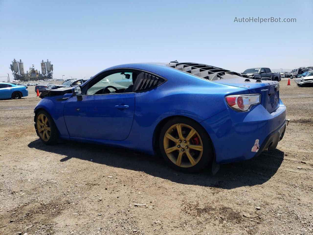 2014 Subaru Brz 2.0 Limited Синий vin: JF1ZCAC1XE9601854