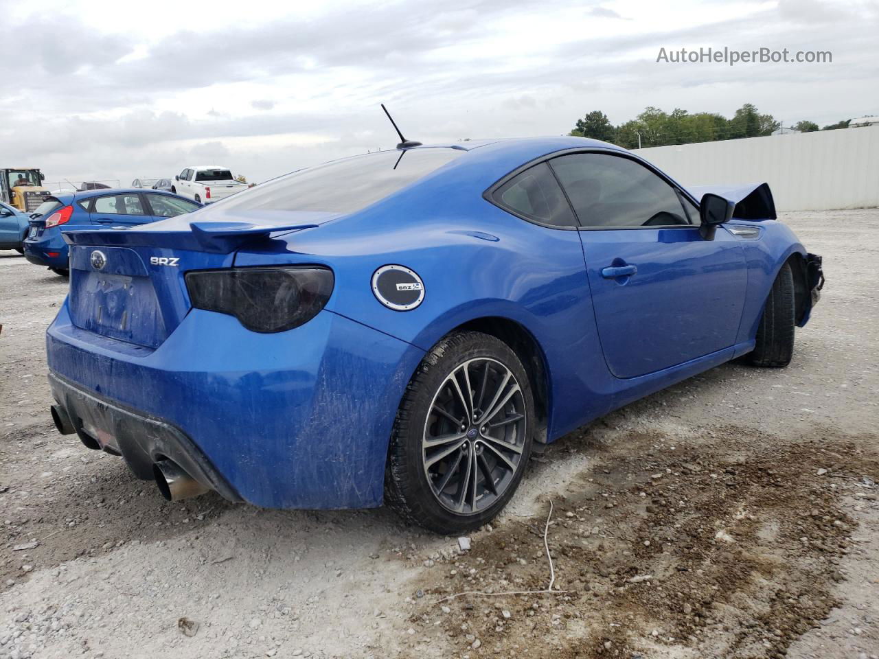 2014 Subaru Brz 2.0 Limited Blue vin: JF1ZCAC1XE9604432