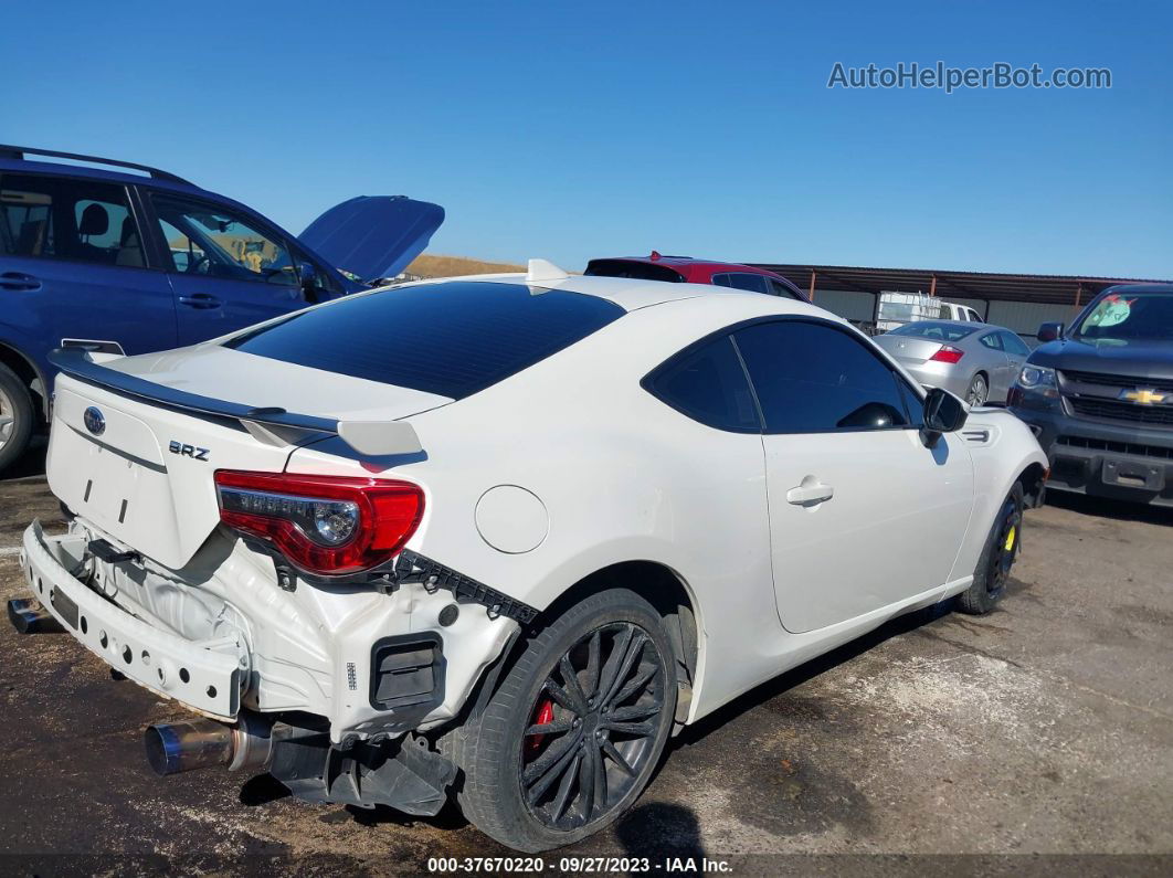 2017 Subaru Brz Limited White vin: JF1ZCAC1XH9605861