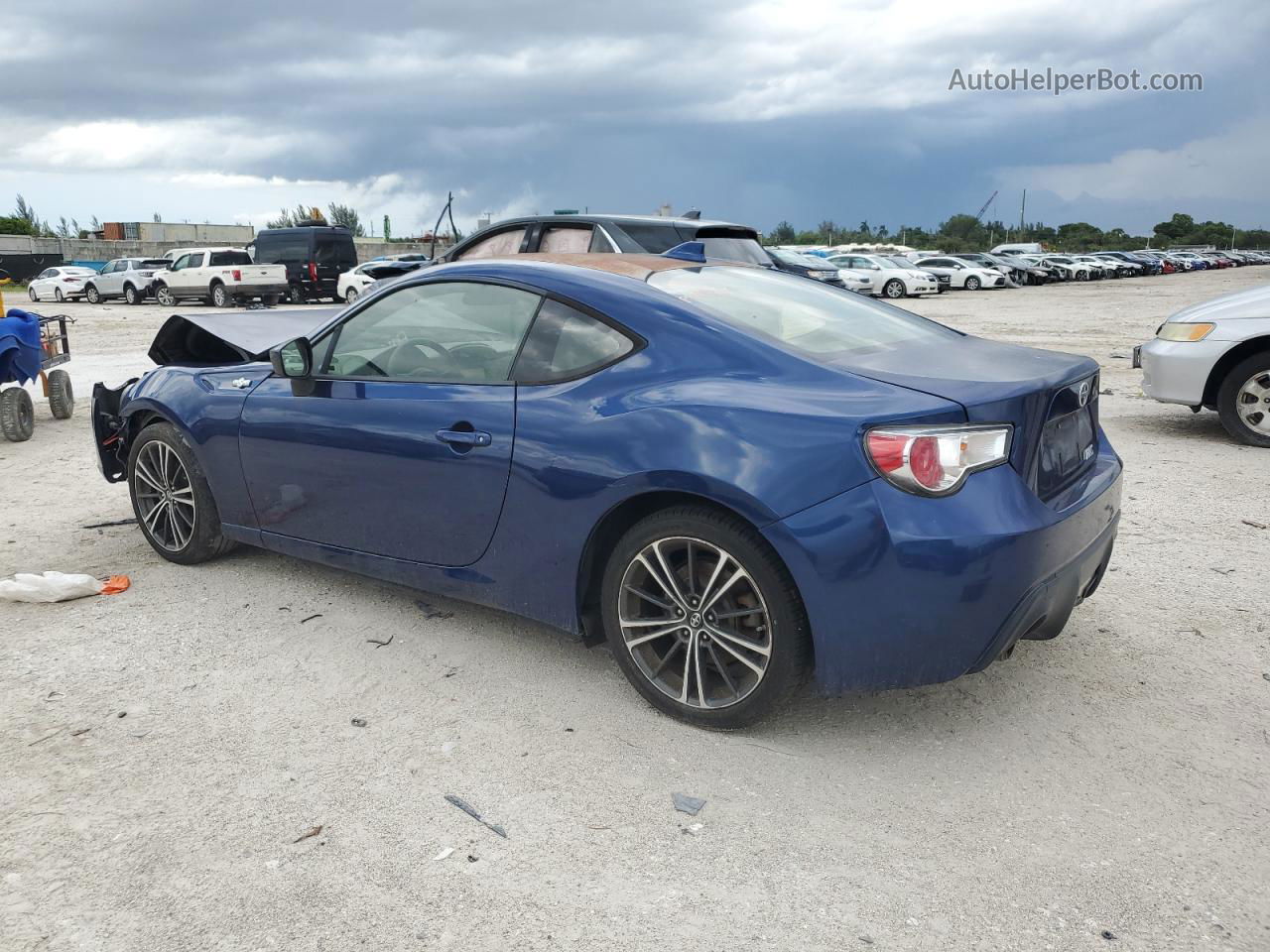 2015 Toyota Scion Fr-s  Синий vin: JF1ZNAA10F8705189