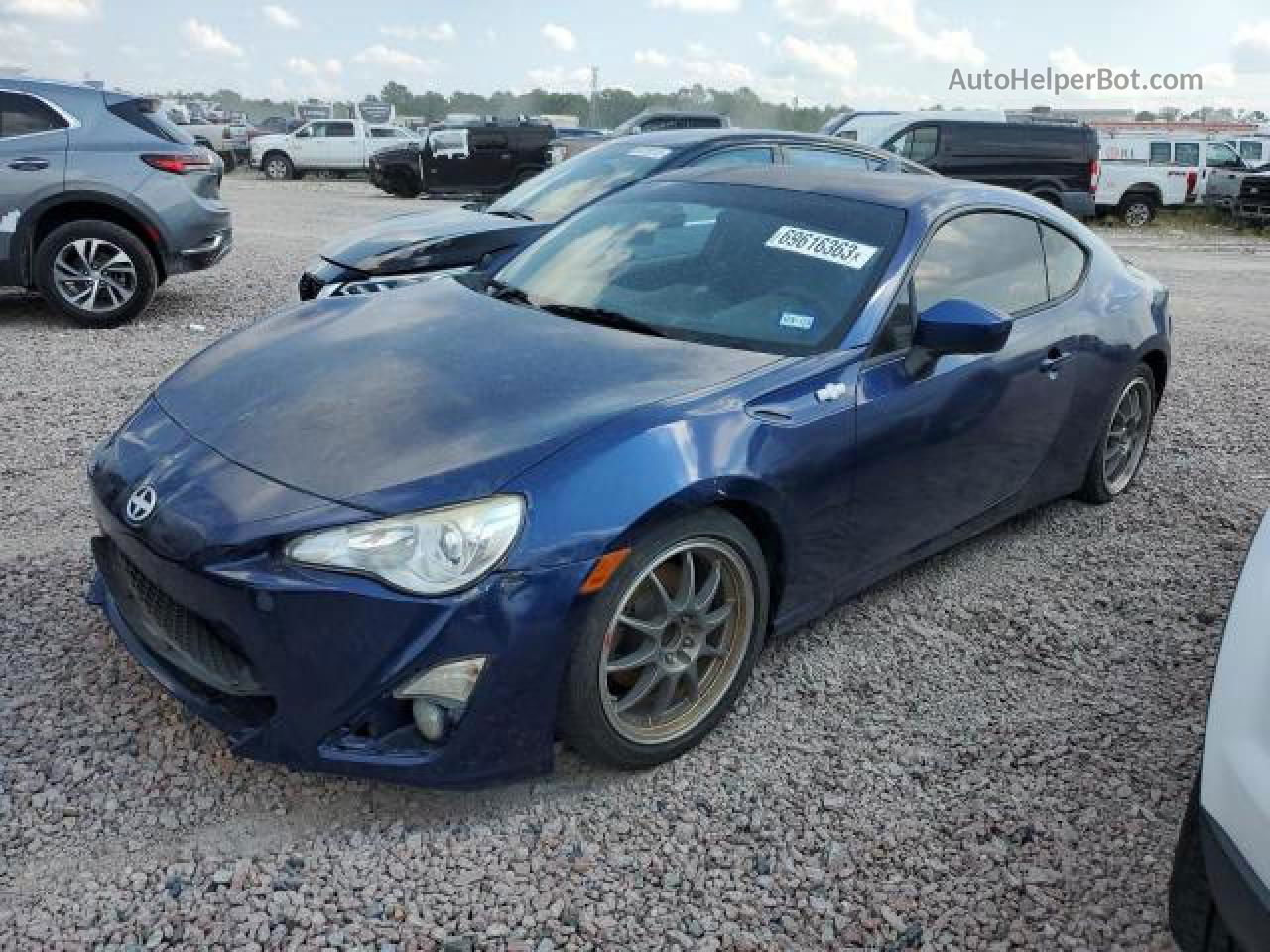 2015 Toyota Scion Fr-s  Blue vin: JF1ZNAA10F8705449