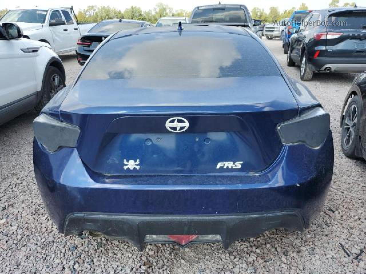 2015 Toyota Scion Fr-s  Blue vin: JF1ZNAA10F8705449