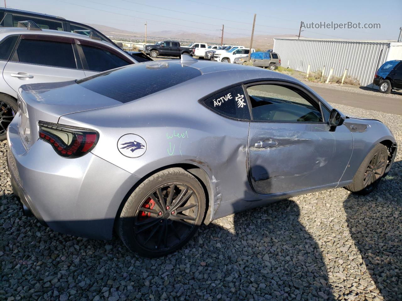 2015 Toyota Scion Fr-s  Gray vin: JF1ZNAA10F8712045