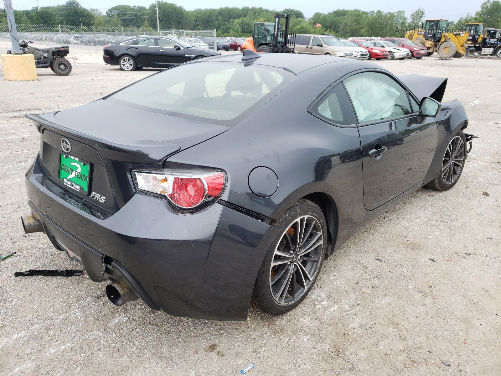 2015 Toyota Scion Fr-s Black vin: JF1ZNAA10F9708958