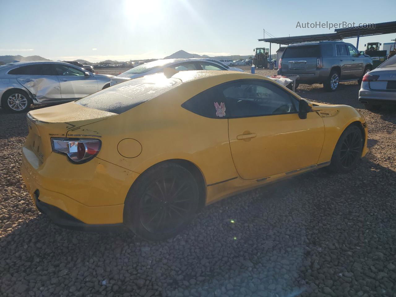 2015 Toyota Scion Fr-s  Yellow vin: JF1ZNAA11F8705962