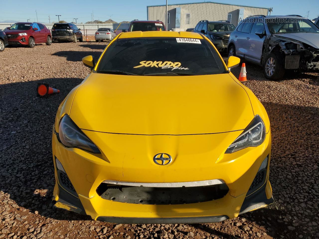 2015 Toyota Scion Fr-s  Yellow vin: JF1ZNAA11F8705962