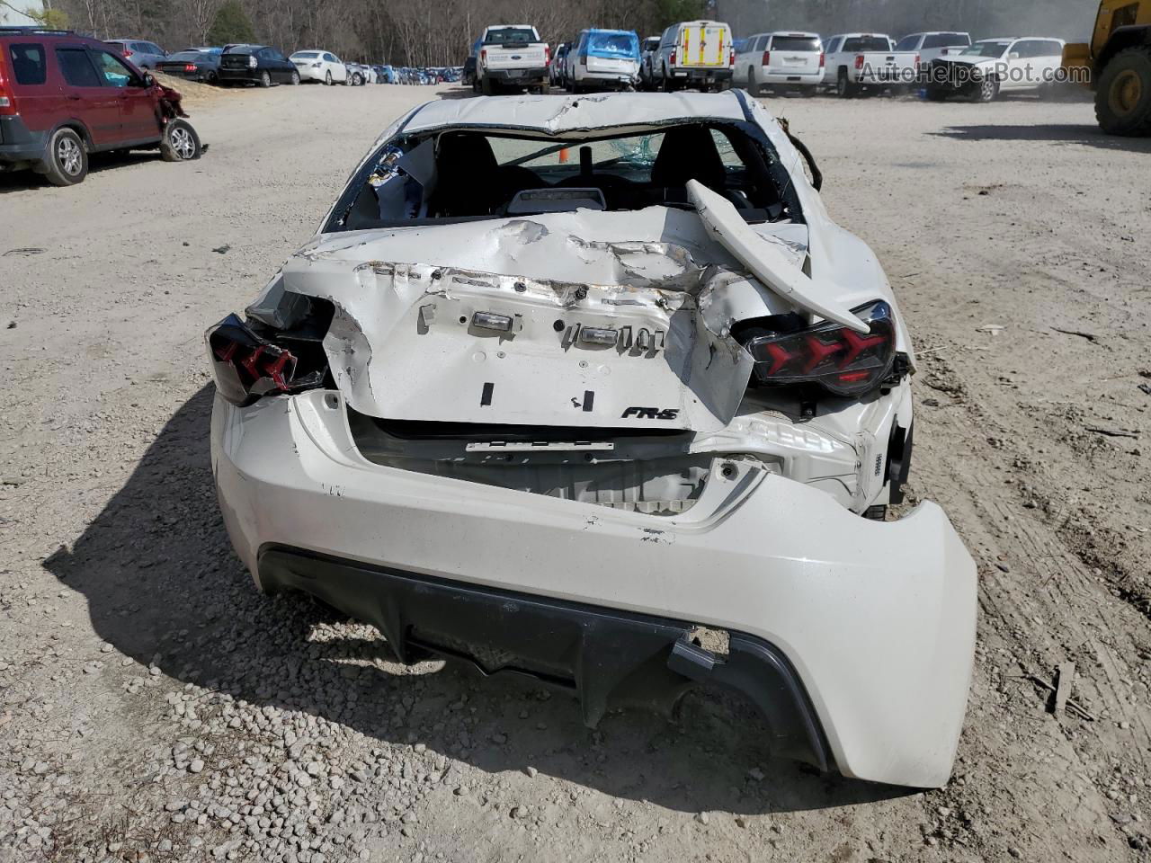 2015 Toyota Scion Fr-s  White vin: JF1ZNAA11F8710482