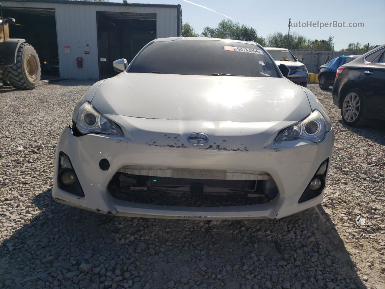 2015 Toyota Scion Fr-s  White vin: JF1ZNAA11F8710868