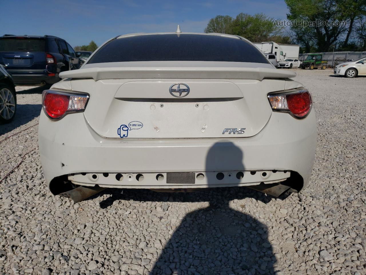 2015 Toyota Scion Fr-s  White vin: JF1ZNAA11F8710868