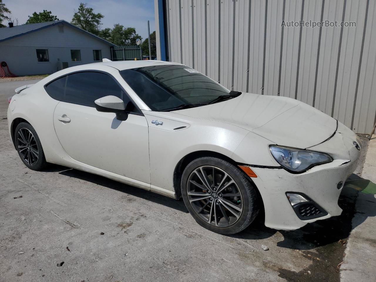 2015 Toyota Scion Fr-s  White vin: JF1ZNAA12F8701094