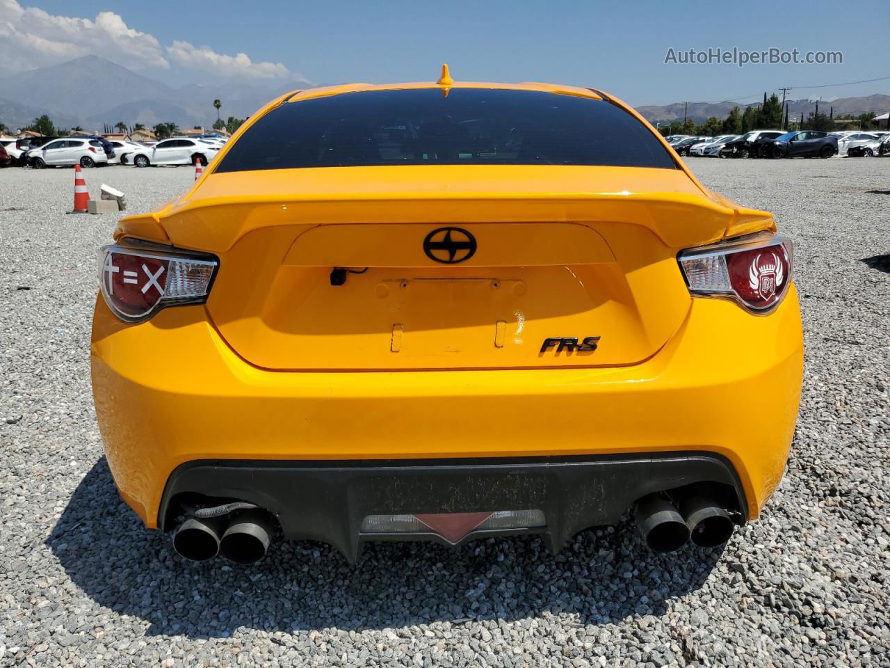 2015 Toyota Scion Fr-s  Orange vin: JF1ZNAA12F8706506