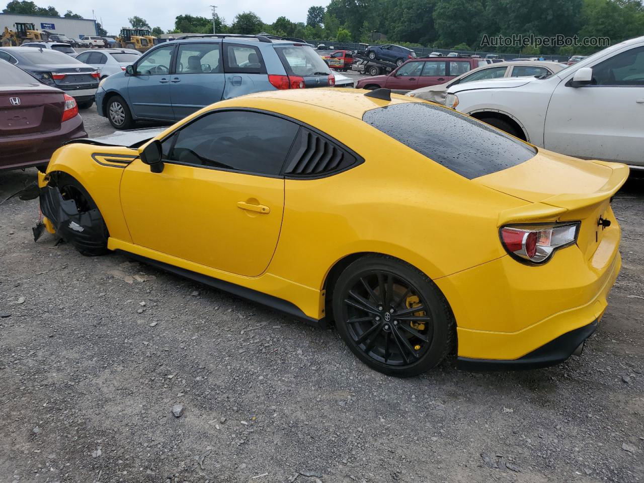 2015 Toyota Scion Fr-s  Yellow vin: JF1ZNAA12F9706810