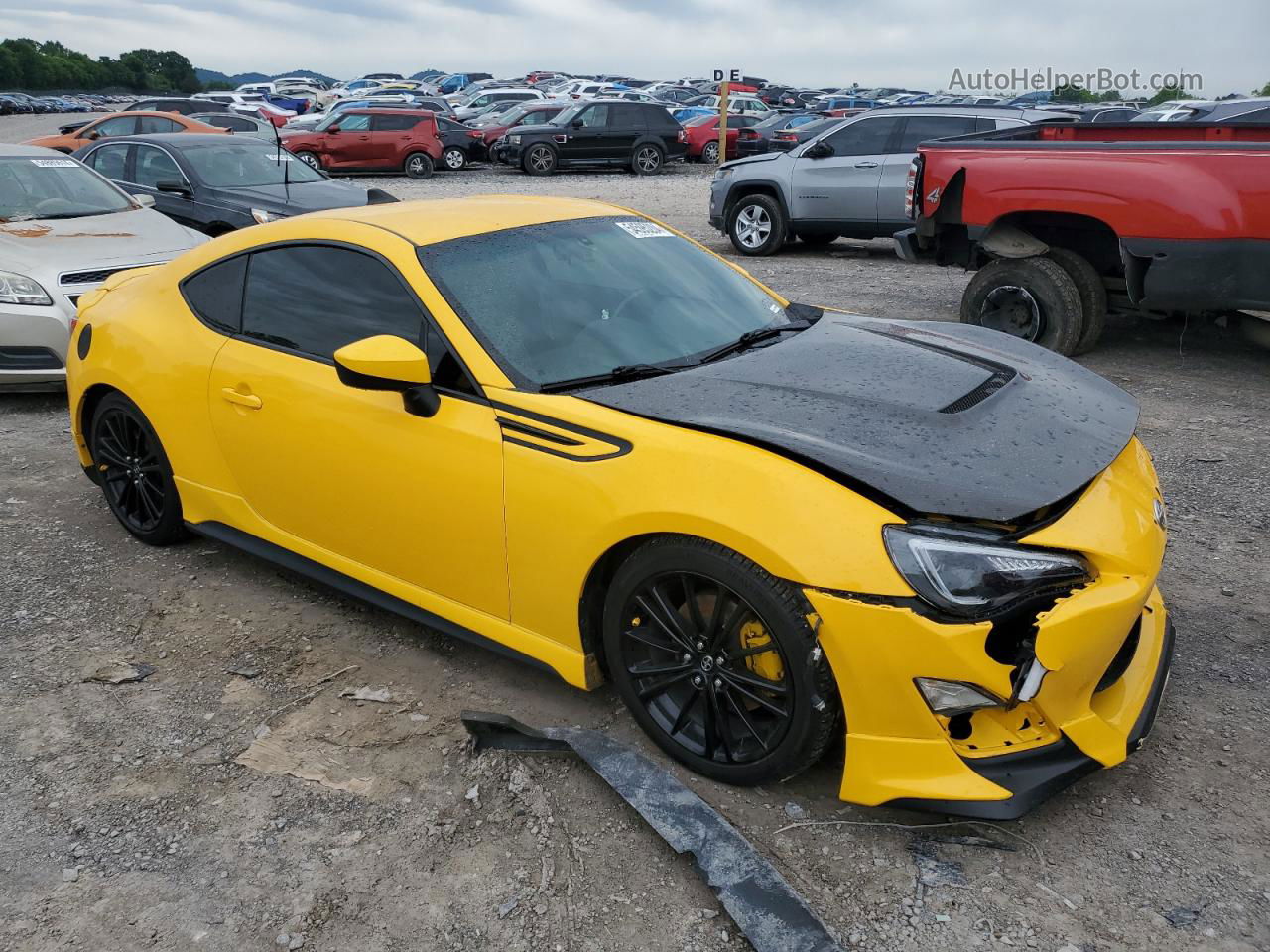 2015 Toyota Scion Fr-s  Yellow vin: JF1ZNAA12F9706810