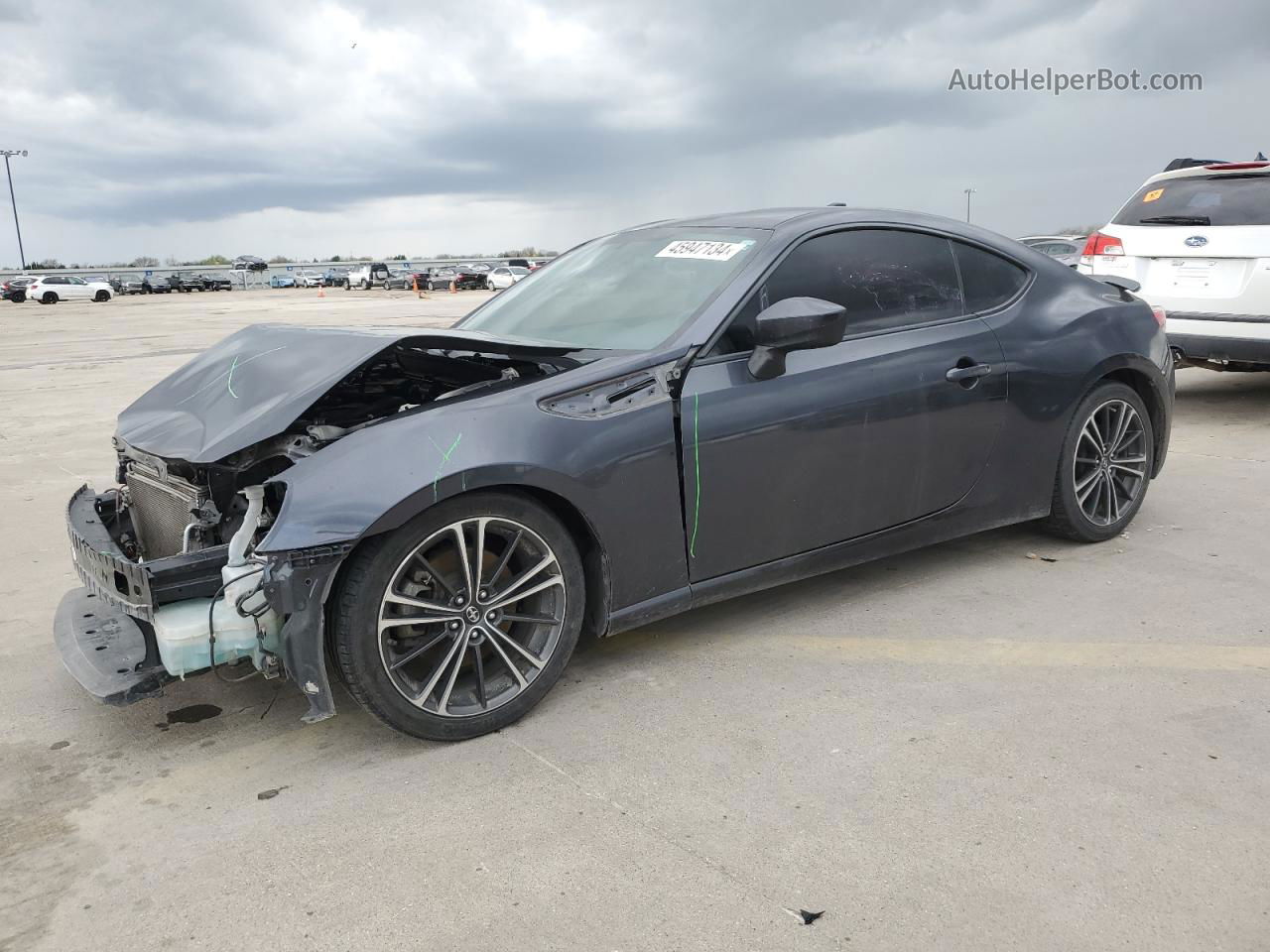 2015 Toyota Scion Fr-s  Gray vin: JF1ZNAA13F8708782